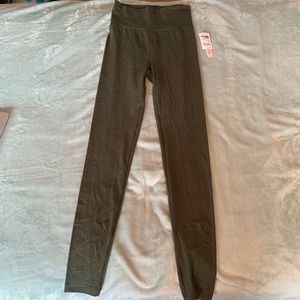 Charlotte Russe Green High Waisted Leggings Size S